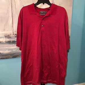 Jack Nicklaus Golf Red Polo Shirt, XL